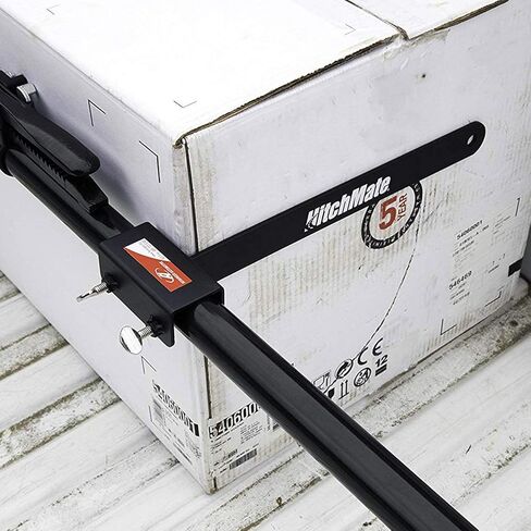 Heininger HitchMate Black 4017 Cargo StabiLoad Divider Bar (عبوتان) - مناسب عالمي لموديلات HitchMate 4015 و4016 - شريط مقسم البضائع للشاحنة in Kuwait