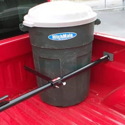 Heininger HitchMate Black 4017 Cargo StabiLoad Divider Bar (عبوتان) - مناسب عالمي لموديلات HitchMate 4015 و4016 - شريط مقسم البضائع للشاحنة in Kuwait
