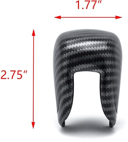 x xotic tech Interior Gear Shift Lever Head Knob Cap Cover Trim, Carbon Fiber Pattern, Compatible with Honda Accord 10th Gen 2018-up, CRV/HRV 2023-up, Civic 11th Gen 2022-up in Kuwait
