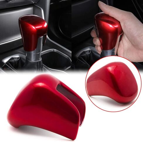 x xotic tech Interior Gear Shift Lever Head Knob Cap Cover Trim, Carbon Fiber Pattern, Compatible with Honda Accord 10th Gen 2018-up, CRV/HRV 2023-up, Civic 11th Gen 2022-up in Kuwait