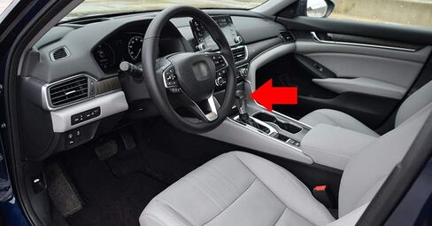 x xotic tech Interior Gear Shift Lever Head Knob Cap Cover Trim, Carbon Fiber Pattern, Compatible with Honda Accord 10th Gen 2018-up, CRV/HRV 2023-up, Civic 11th Gen 2022-up in Kuwait