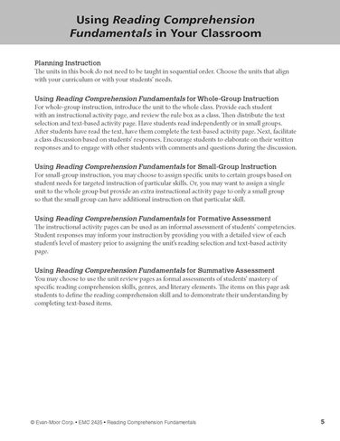 Reading Comprehension Fundamentals, Grade 5 in Kuwait