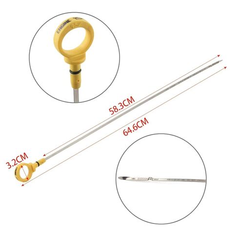 Engine Oil Dipstick Compatible with Dodge for Grand for Caravan 1997 1998 1999 2000 2001 2002 2003 2004 2005 646mm 3.3L 3.8L Engine Oil Level Dipstick 04694325AC in Saudi Arabia