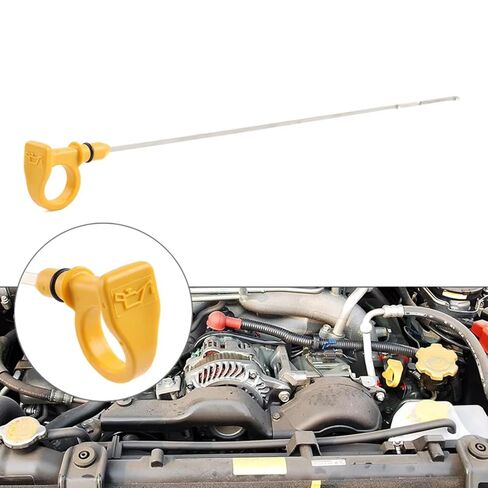 Engine Oil Dipstick Compatible with Subaru for Outback for Legacy 2.5L H4 GT XT for Turbo 2006 2007 2008 2009 498mm Engine Oil Dipstick Accessories 11140AA150 in Kuwait