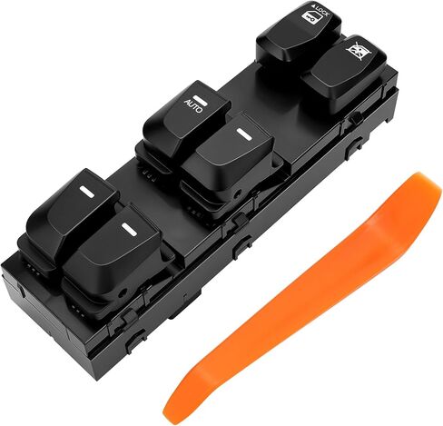 93571-2S000 Front Left Driver Side Power Window Door Lock Switch with Auto Up & Down for 2010-2015 Hyundai Tucson 2.0L 2.4L with Auto Up&Down Windows Replaces# 935712S000 in Kuwait