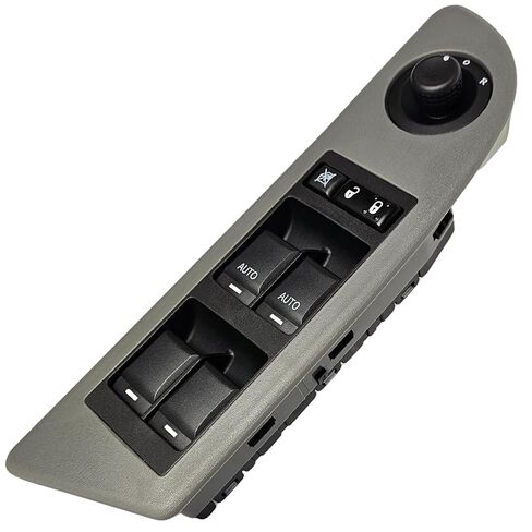 SWITCHDOCTOR Window Master Switch Assembly for 2005, 2006, 2007, 2008, 2009, 2010, 2011 Dodge Dakota Quad Cab & 2004, 2005, 2006 Durango (Full Assembly with Gray Bezel & Mirror Switch) in Kuwait