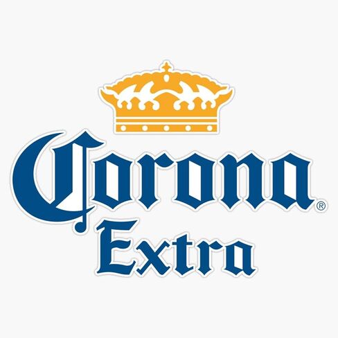 Corona Vinyl Decal Bumper Sticker 5" in Saudi Arabia