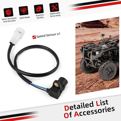 مستشعر سرعة عالي الأداء لياماها أشيب فايكنغ الكركدن 550 700 YFM550 YFM700 YXC700 YXR700F 2007-2024 3B4-83755-01-00 in Kuwait