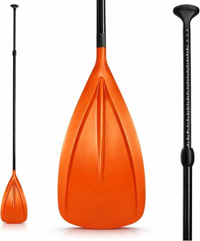 LBW 3 Piece SUP Paddle Board Paddle Floating Portable Paddleboard Accessories Adjustable Double Holes Lock Sturdy & Ergonomic for Surfing Beginner in Saudi Arabia