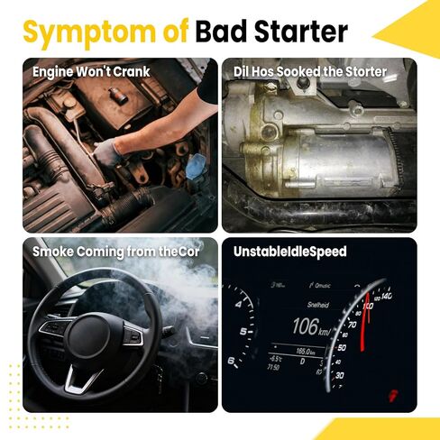 Starter Compatible with Kawasaki FS730V FZ481V FX541V FX600V FX651V FX691V FX730V John Deere 636M 652R 648R Z445 Z920A WHP52A WH48A Replaces Numbers 21163-7023 21163-0756 21163-0754 428000-6600 in Kuwait
