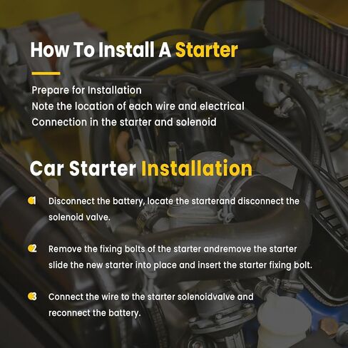 Starter Compatible with Kawasaki FS730V FZ481V FX541V FX600V FX651V FX691V FX730V John Deere 636M 652R 648R Z445 Z920A WHP52A WH48A Replaces Numbers 21163-7023 21163-0756 21163-0754 428000-6600 in Kuwait