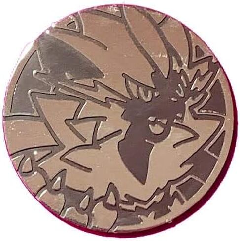 Pokemon Coin - Zeraora - Large Size - Silver in Kuwait