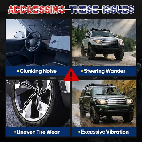 2-4" Lift Front Control Arms for 2003-2022 To-yo-ta 4Runner/ 2007-2014 FJ Cruiser, for 2003-2009 Lex-us GX470/ 2010-2016 GX460 Suspension Kit Adjustable Upper Control Arm in Kuwait