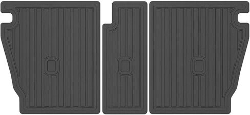 Backrest Mat Compatible with 2016-2022 Mercedes-Benz X253 GLC-Class SUV, Black TPE All Weather Rear Seat Back Protector Liner Cover 3 Pieces in Saudi Arabia