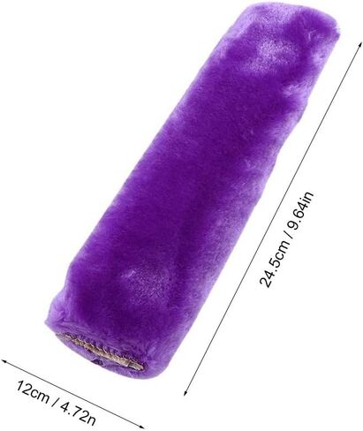2Pcs Seatbelt Strap Cover, Soft Comfortable Plush Seatbelt Shoulder Pads For Car Seats, Strollers (Purple) in Kuwait