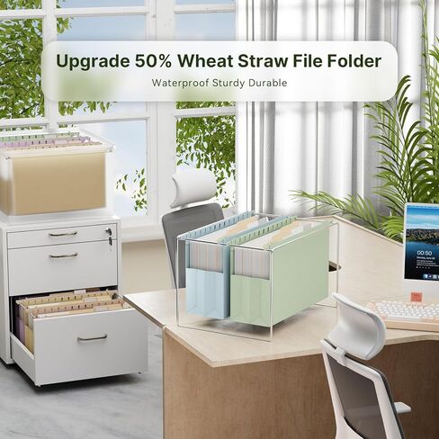 XINGIA Legal Size Hanging File Folders, Expandable 4 Inch File Folders Legal Size with Tabs, 6 Pack File Folders for Filling Cabinets, Hanging File Folder Organizer for School Office Home in Saudi Arabia