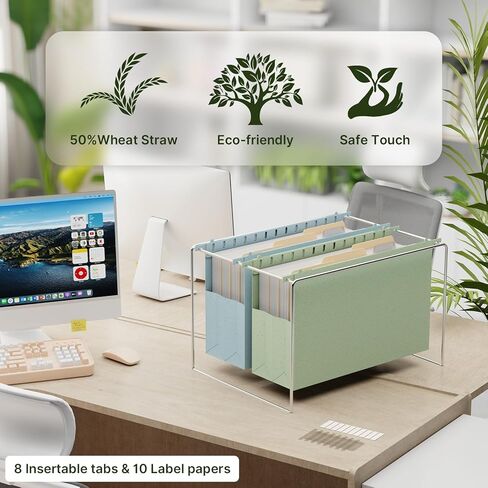 XINGIA Legal Size Hanging File Folders, Expandable 4 Inch File Folders Legal Size with Tabs, 6 Pack File Folders for Filling Cabinets, Hanging File Folder Organizer for School Office Home in Saudi Arabia