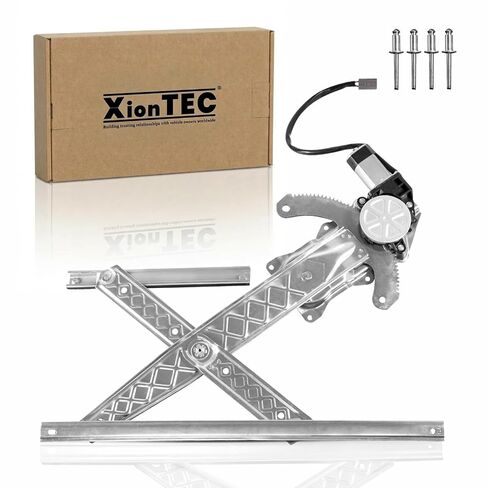 Power Window Regulator with Motor, Front Left Driver Side, Compatible with Ford Expedition 1997-2002, F-150 2001 & Lincoln Navigator 1998-2002, Replaces# 741-872, F75Z7823209AA in Kuwait