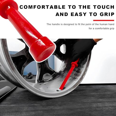 Chisel Scraper, 1" Wide Non-Marring Plastic Wheel Weight Remover with Ergonomic Grip, High Impact Resistant Scraping Tool for Removing Trims Gaskets Adhesives Caulks Decals in Saudi Arabia