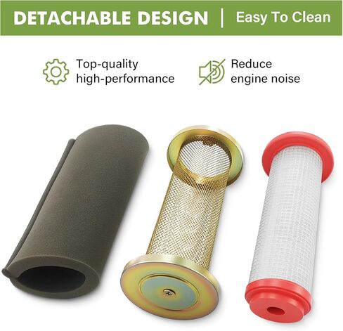 Hisun 500 Air Filter for Hisun UTV 500 700 Axis 500 700 Massimo Bighorn Bennche Challenger Outfitter 500 700 17104-115-0000,1722A-115000-0100,17160-055-0000 in Kuwait