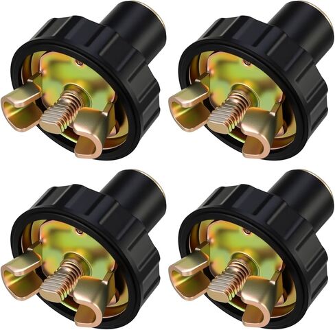 4 Pack 5/8 Inch Universal Oil Drain Plug Brass and Stainless Steel Rubber Plugs Automotive for Universal Car Accessories Replace Engine Expansion Plug in Kuwait