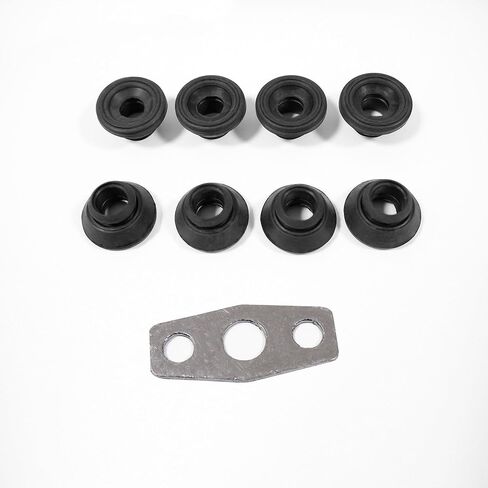Silicone Engine Valve Cover Gasket Set VS50504R1 12637683,Compatible with 4.8L 5.3L 6.0L 6.2L V8 Chevy Silverado 1500 2500 3500,Express,Suburban,Tahoe,Trailblazer,GMC Sierra,Yukon,Escalade in Saudi Arabia