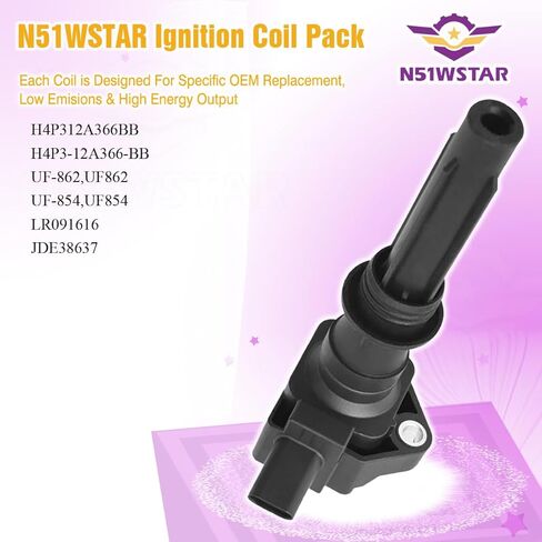 Ignition Coil Packs Set Of 4 Compatible With LAND ROVER Discovery 5 SPORT RANGE ROVER EVOQUE VELAR SPORT DEFENDER 110 90 For JAGUAR E-PACE F-PACE F-TYPE XE XF 2.0T L4 PT204 FOR UF862 UF854 in Kuwait