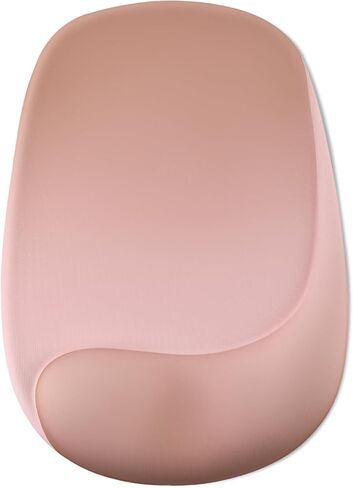 Mouse Pad with Wrist Rest Support, Ergonomic Mousepad with Comfortable Gel Cushion, Gaming Mouse Pad with Non-Slip PU Base, Relieve Pain Relief, for Home Office Computer Laptop, Black in Saudi Arabia