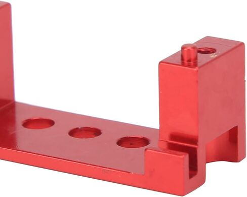 RC Servo Mount, Aluminum Alloy Steering Gear Seat, CNC Machined for 144001 RC Car, Lightweight 9.0g, Easy Installation Accessories in Kuwait