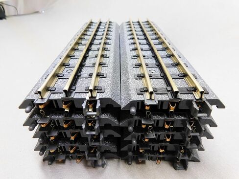 MTH REALTRAX 10" Straight Train Track Section 3 Rail O Gauge 10x 40-1001-10 in Saudi Arabia