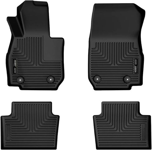 Husky Liners Weatherbeater Floor Mats | Fits 2020-2026 Mazda CX-30 (All Wheel Drive) | Front & 2nd Row, 4-pc Black - 95981 in Kuwait