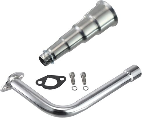 4-Stage Exhaust Header Pipe for Predator 212cc/196cc for Honda GX160/GX200 for Coleman CT200U/CT200U-EX/BT200X Go Kart & Mini Bike Black in Saudi Arabia