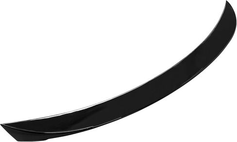IKON MOTORSPORTS, Trunk Spoiler Compatible with 2014-2024 Infiniti Q50, ABS Plastic Gloss Black AS Style High Kick Duckbill Rear Trunk Lid Spoiler, 2015 2016 2017 2018 2019 2020 2021 in Saudi Arabia