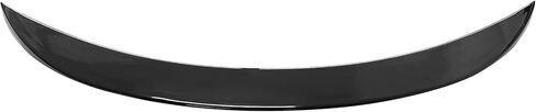 IKON MOTORSPORTS, Trunk Spoiler Compatible with 2014-2024 Infiniti Q50, ABS Plastic Gloss Black AS Style High Kick Duckbill Rear Trunk Lid Spoiler, 2015 2016 2017 2018 2019 2020 2021 in Saudi Arabia