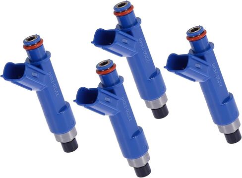 4pcs 23250-21040 Fuel Injector for Toyota Yaris 1.5L 2Door 2006-2011 for Toyota Yaris 1.5L 4Door 2006-2012 Replacement in Kuwait