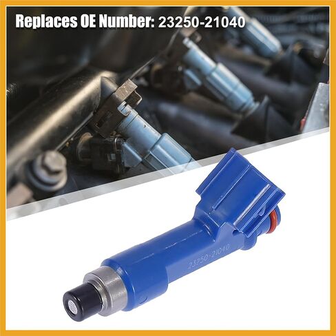 4pcs 23250-21040 Fuel Injector for Toyota Yaris 1.5L 2Door 2006-2011 for Toyota Yaris 1.5L 4Door 2006-2012 Replacement in Kuwait