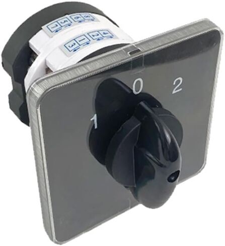50A 2 Pole 8 Terminal Rotary cam Switch Universal Transfer Selection Circuit Breaker Optional Position YMZ12-50/2(1234) in Kuwait