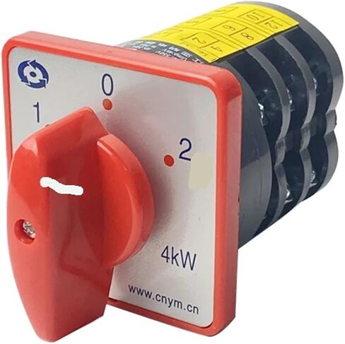 20A 4KW 3-Position مفتاح دوار 3-Pole 12-Terminal تحويل فضي محدد كاميرا الاتصال HZ5-20/4 M05 in Kuwait