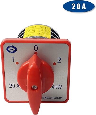 20A 4KW 3-Position مفتاح دوار 3-Pole 12-Terminal تحويل فضي محدد كاميرا الاتصال HZ5-20/4 M05 in Kuwait