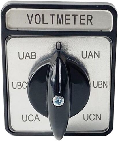 CA10 Voltmeter cam Switch 3-Phase 4-Wire 7-bit 20A 690V Conversion Rotary selector 12 terminals LW26 YMW26 in Kuwait