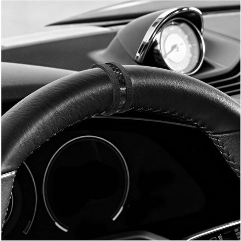 Car Steering Wheel Top Marker, Self-Adhesive Automotive Steering Wheel Return Center Mark Stripe Kit, Universal Non-Slip Vehicle Interior Decoration Sticker for SUVs, Trucks (Red) in Saudi Arabia