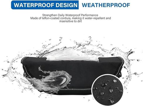 Motorcycle Accessory Waterproof And Dustproof Handlebar Storage Bag Navigation Bag For Honda Monkey 125 Monkey 125Z (Color : Logo) in Saudi Arabia