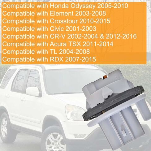 33302-S5A-A01 33302S5AA01 T20 Brake Tail Light Turn Signal Bulb Socket Plug Connector Compatible with Honda CR-V, Compatible with Civic, fit for Odyssey, fit for Element 2002-2016 in Saudi Arabia