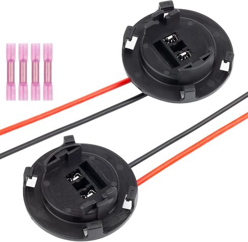 H7 Bulb Socket Connector, Halogen Base Plug Holder Compatible with Hyundai Tucson Mistra for Kia Sedona Carnival Forte/Forte5 2PCS (Bold copper wire) in Kuwait