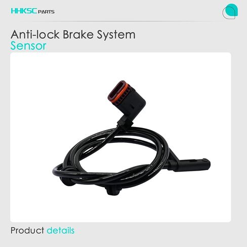 2pcs Rear Left and Right ABS Wheel Speed Sensor Compatible with Mercedes Benz C230 C250 C280 C300 C350 C63#2045400317 ALS1858 08 09 10 11 12 13 14 15 2008 2009 2010 2011 2012 2013 2014 2015 in Kuwait