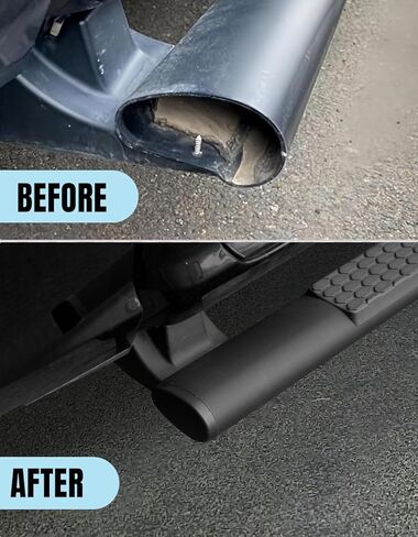 Running Board End Caps for Dodge Ram 1500 2500 3500 Crew Cab 2013-2022-Side Step Pad Replacement Covers Fit OE Number 68193113AA in Saudi Arabia