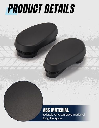 Running Board End Caps for Dodge Ram 1500 2500 3500 Crew Cab 2013-2022-Side Step Pad Replacement Covers Fit OE Number 68193113AA in Saudi Arabia