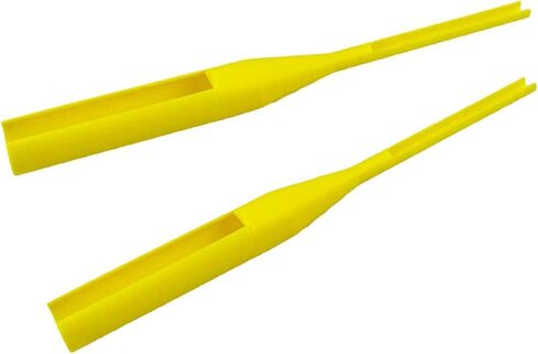 Brisine 2 Pack Rosary Knotting Tool, Double-Ended Cord Knot Tool for Pearl Necklace, Jewelry Making and Fishing Line (Yellow) in Saudi Arabia