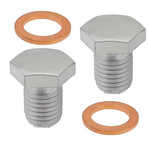 M12X16 2PCS Oil Pan Bolt Compatible with BMW 1 2 3 4 5 6 7 8 i8 M3 M4 X1 X2 X3 X4 X5 X6 X7 Z4 for MINI F54 60 U25 F56 F66 F55 F65 F57 F67 Replace# 11137535106 11131273093 11131250089 V20-1379 STC2034 in Saudi Arabia