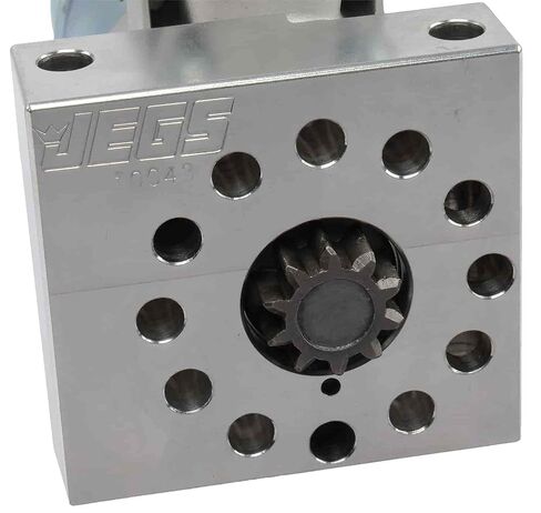 JEGS GM LS-Series Mini Starter | محركات السواعد تصل إلى 11:1 ضغط | كتلة الألمنيوم الخام | صنع في الولايات المتحدة الأمريكية | تتضمن البراغي والرقائق وأدوات التثبيت in Kuwait